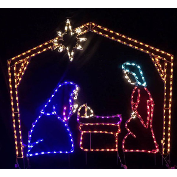 Lighted Window Nativity Scenes Wayfair